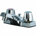 Globe Union 2 Metal Round Handle Bathroom Lavatory Faucet With Pop-Up F40K1403CP-JPA3